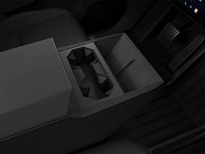 تسلا سايبرتراك الداخلية 