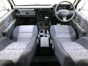 Toyota Land Cruiser 70 Series Interior 