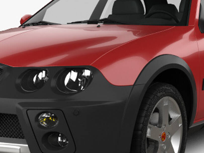 إم جي 3 الجيل الأول الخارجية 