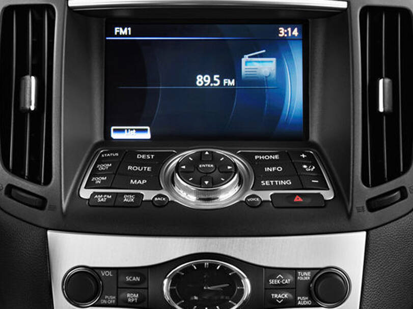 Infiniti Q60 1st Generation Interior 